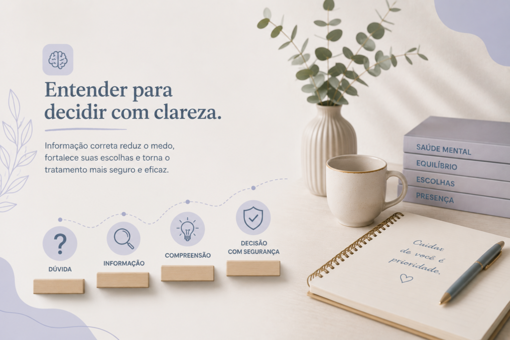 Antidepressivos — como sertralina, escitalopram, fluoxetina e tantos outros — não produzem euforia. Ninguém toma um comprimido de antidepressivo e sente um "pico" de prazer. Não existe "barato". Não há a sensação que alimenta o ciclo do vício.